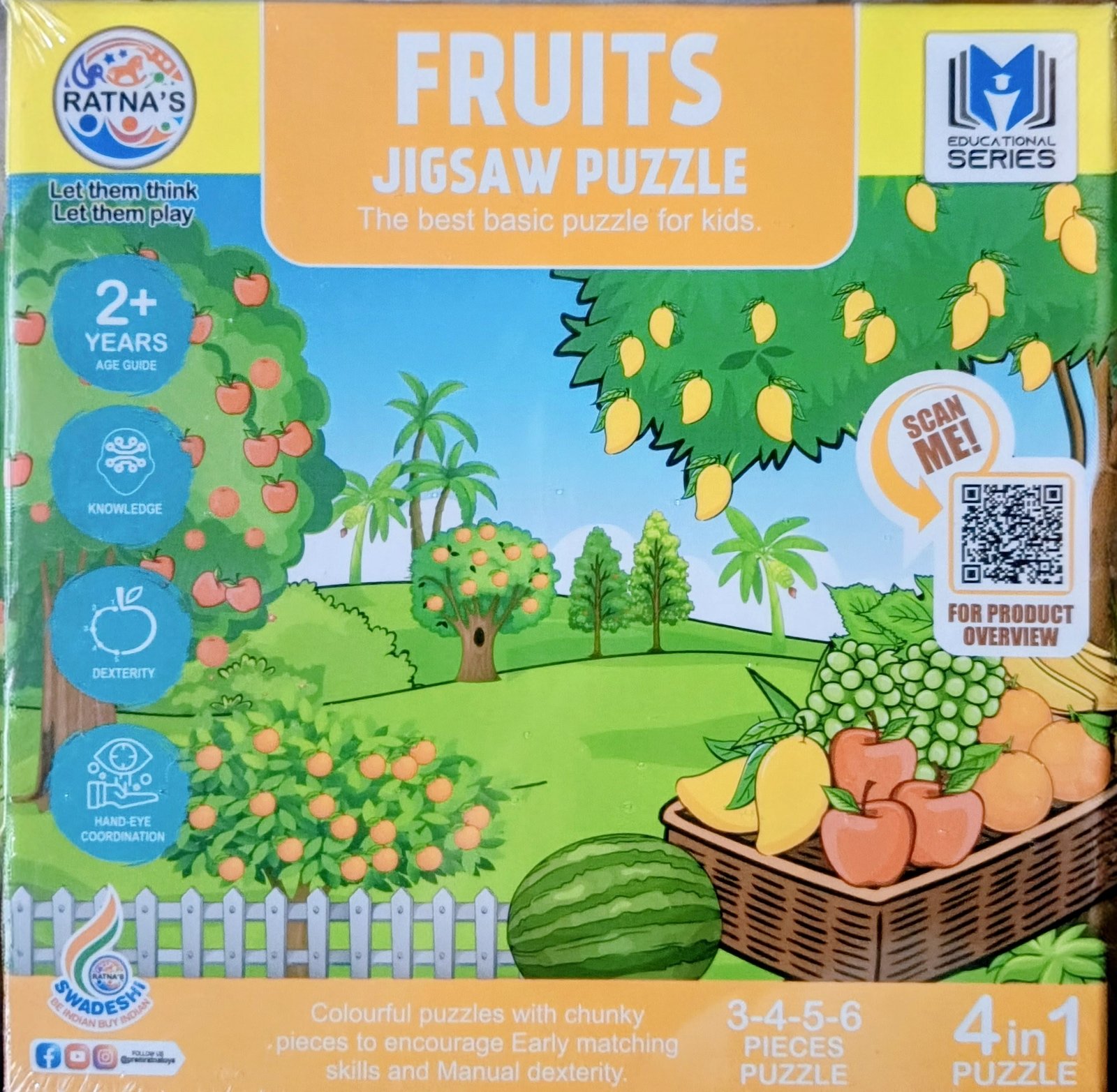 FRUITS JIGSAW PUZZLE